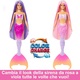 barbie dreamtopia sirena con capelli rosa