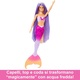 barbie dreamtopia sirena con capelli rosa