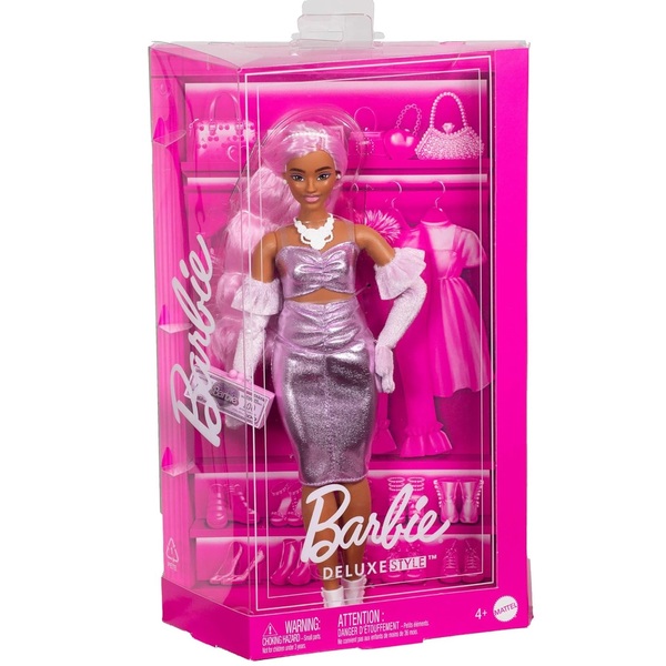 barbie fashionistas de luxe colore pink hair