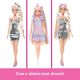 barbie fun & fancy con lunghissimi capelli biondi ed extension