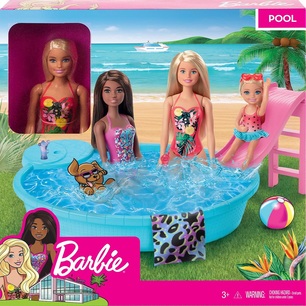 barbie con piscina 