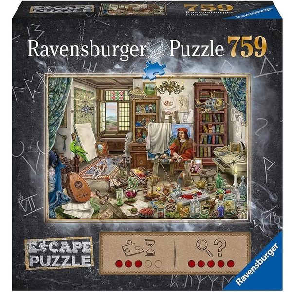 puzzle 759 pezzi atelier dell'artista