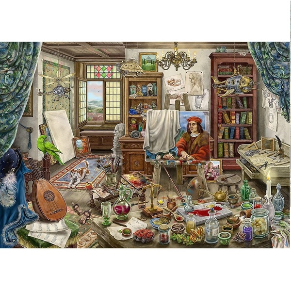 puzzle 759 pezzi atelier dell'artista