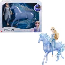 frozen elsa con cavallo