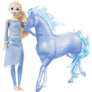 frozen elsa con cavallo