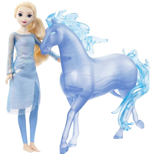 frozen elsa con cavallo