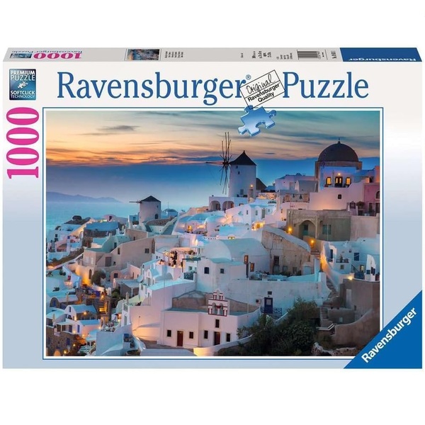 puzzle 1000 pezzi santorini