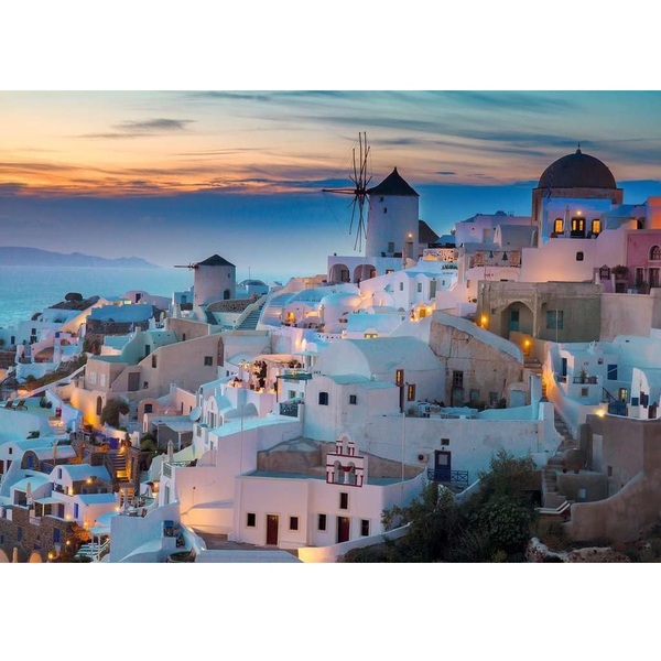 puzzle 1000 pezzi santorini