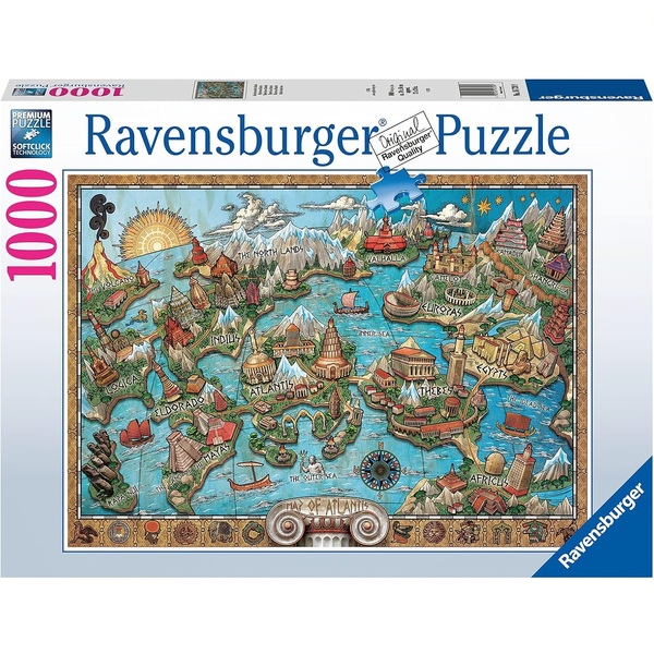 puzzle 1000 pezzi atlantide