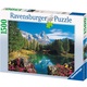 puzzle 1000 pezzi lago alpino con cervino