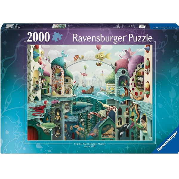 puzzle 2000 pezzi se i pesci potessero camminare 