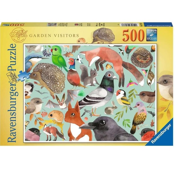 puzzle 500 pezzi giardino
