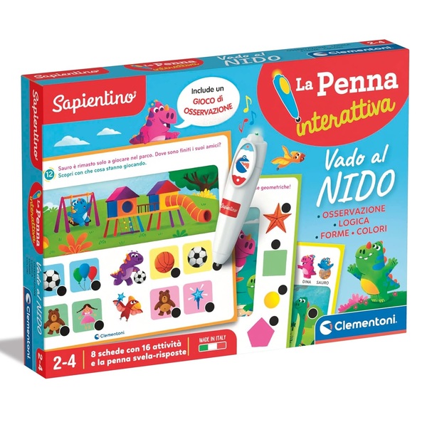la penna interattiva vado al nido