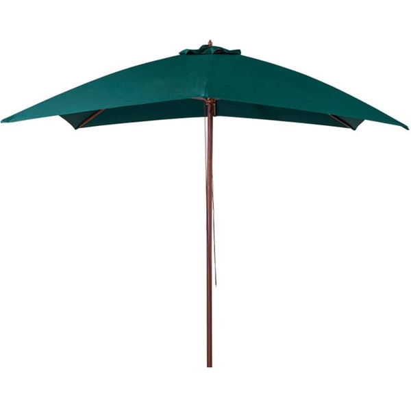 ombrellone legno 3x3 verde