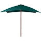ombrellone legno 3x3 verde