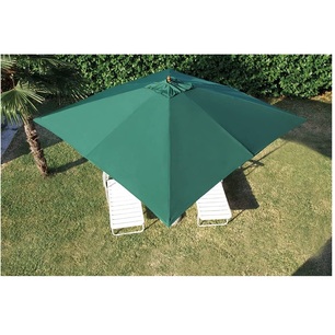 ombrellone legno 3x3 verde