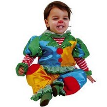 costume baby clown -  3/12 mesi