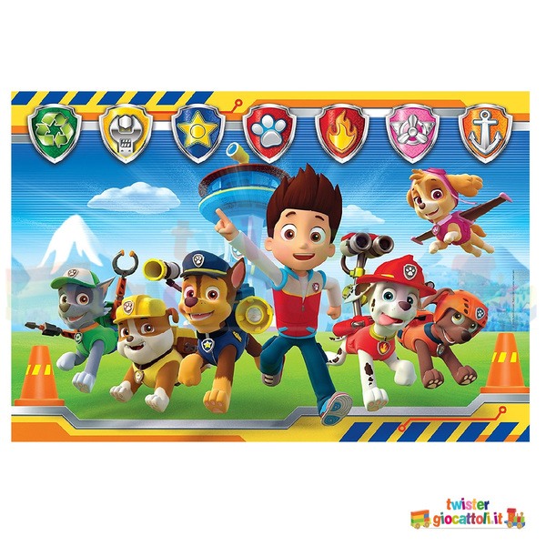 puzzle 104 pezzi paw patrol