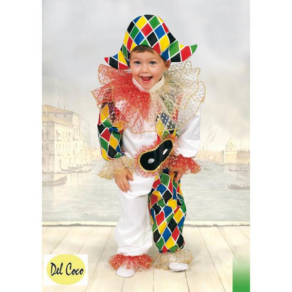 Acquista costume baby arlecchino - 6/12 mesi online